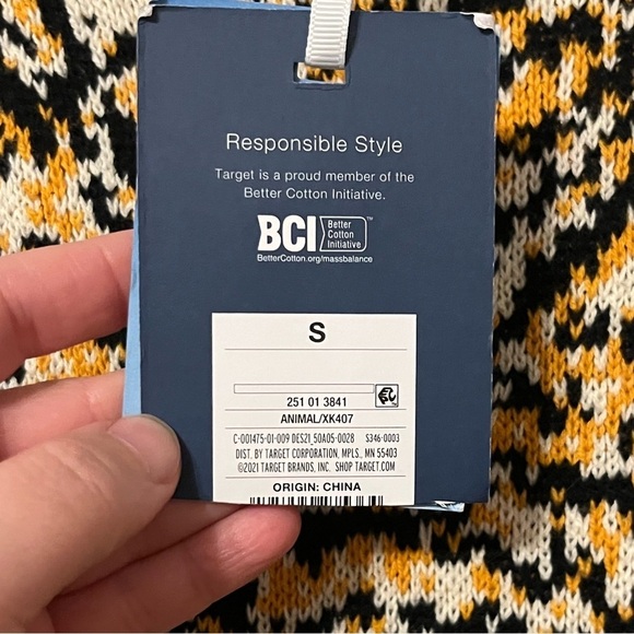 Rachel Comey X Target Animal Print Crewneck Pullover Sweater Size Small NWT - Picture 3 of 8